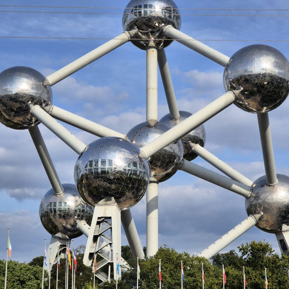 Das Atomium in Brüssel