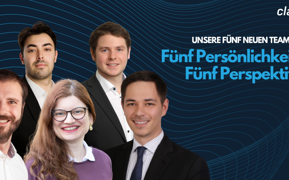 Fünf Team-Leads. Fünf Perspektiven.
